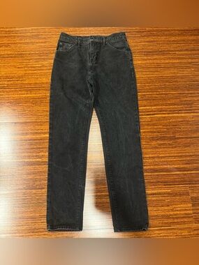 Raleigh Denim Handcrafted Graham jeans size 29 black wash 33” inseam
